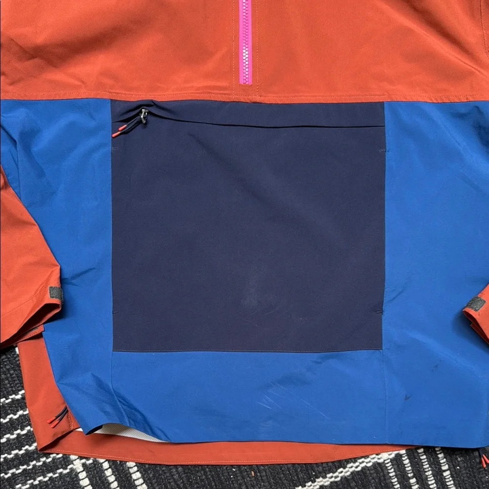 Cotopaxi Rust and Navy Hooded Jacket - Picture 3 of 4